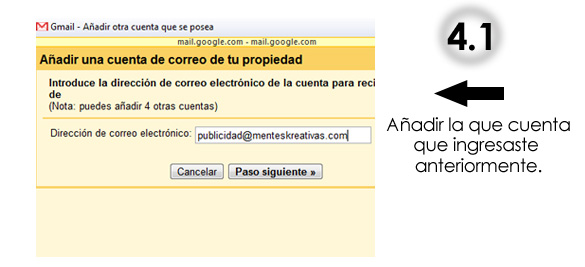 Envía y recibe correos corporativos desde Gmail (infografía)